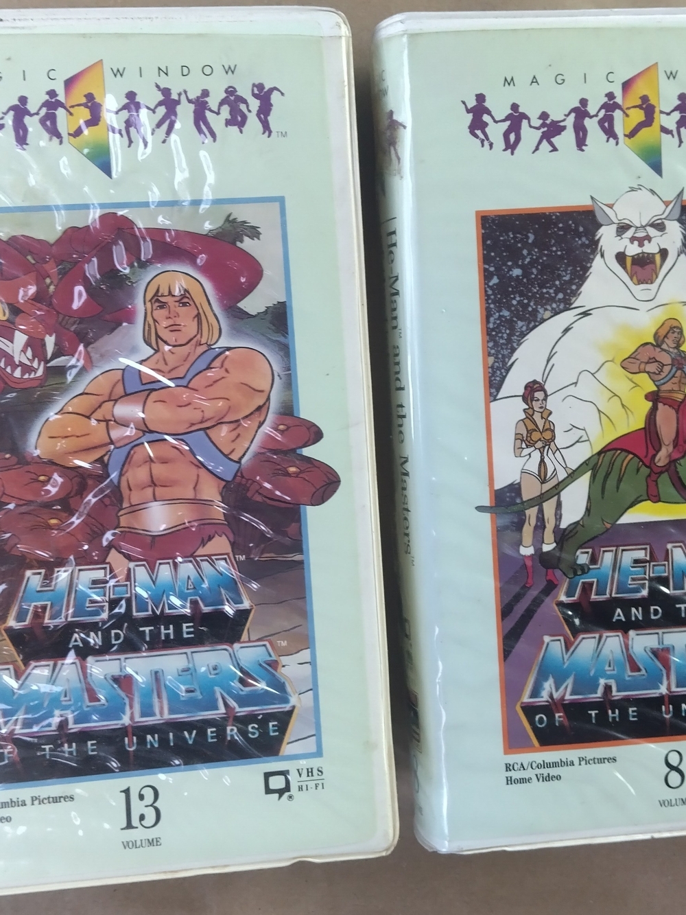 He-Man and the Masters of the Universe VHS Tapes 2